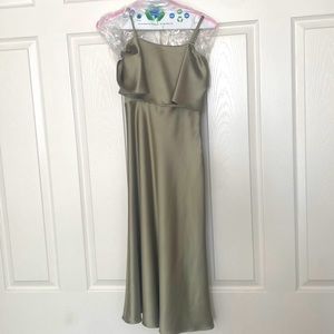 COPY - Revelry Junior silver sage dress